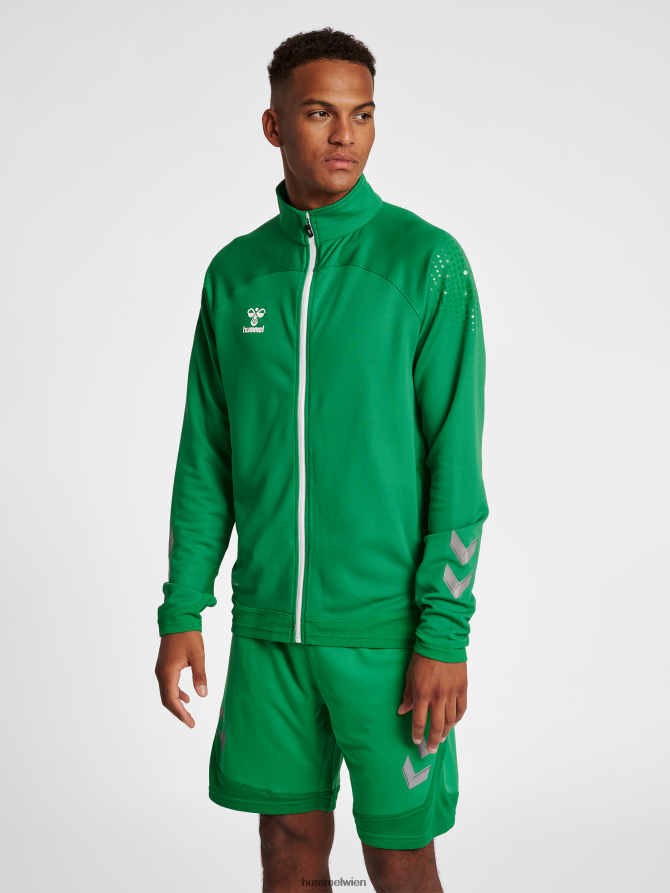 Hummel unisex HMLLead Poly-Reißverschlussjacke 2FT6X81636 „Zip-Jacke“